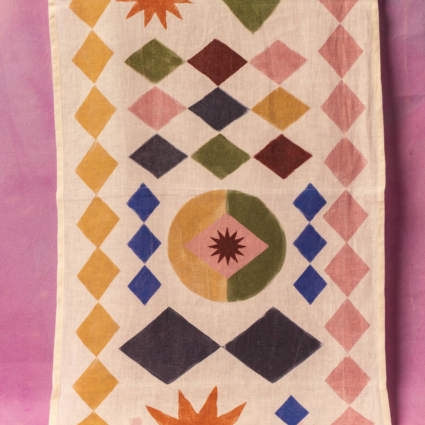 ‘Good’ Linen Table Runner 230cm X 45cm