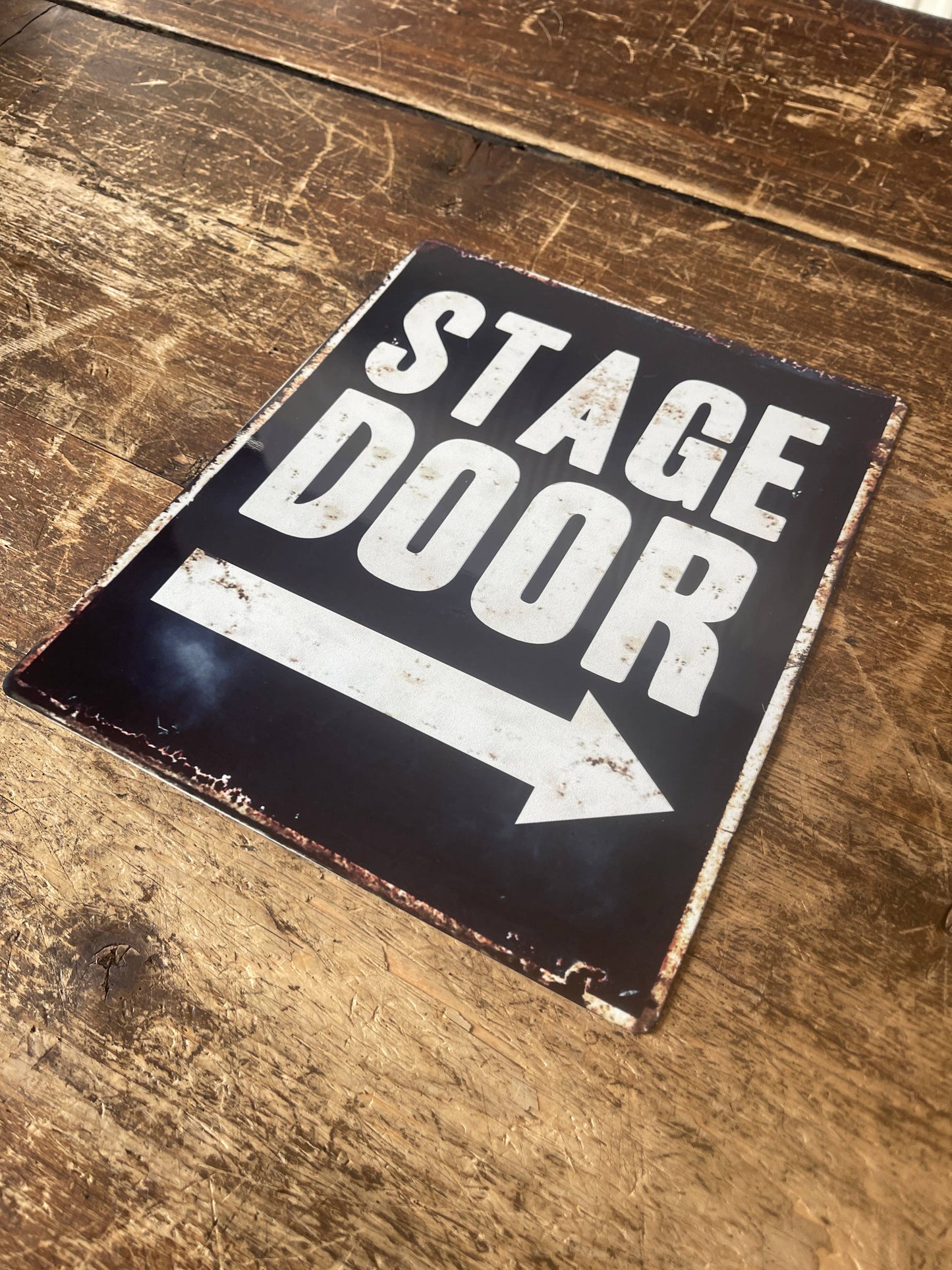 Stage Door - Metal Wall Sign
