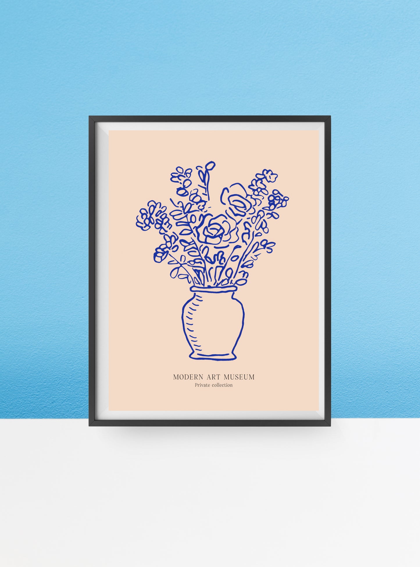 Blooming bouquet print