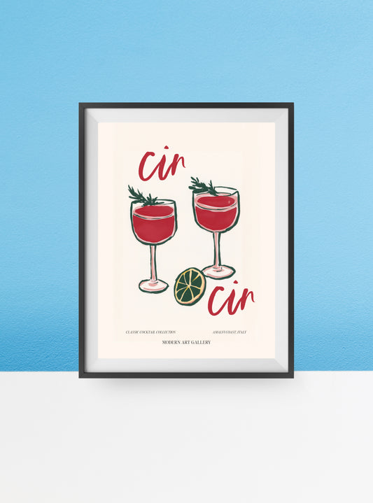 Cin Cin print