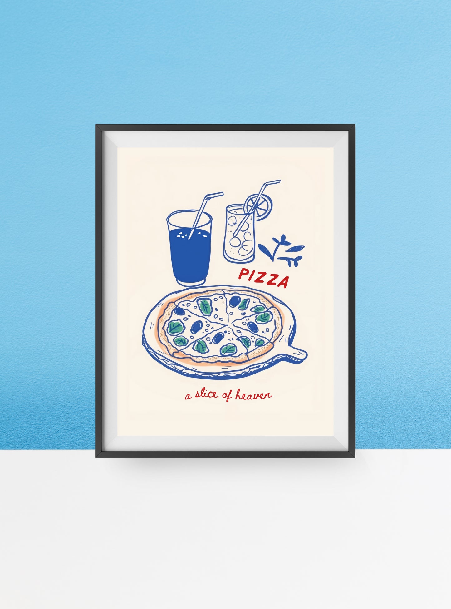 Pizza night print
