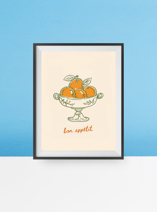 Bon apetit print