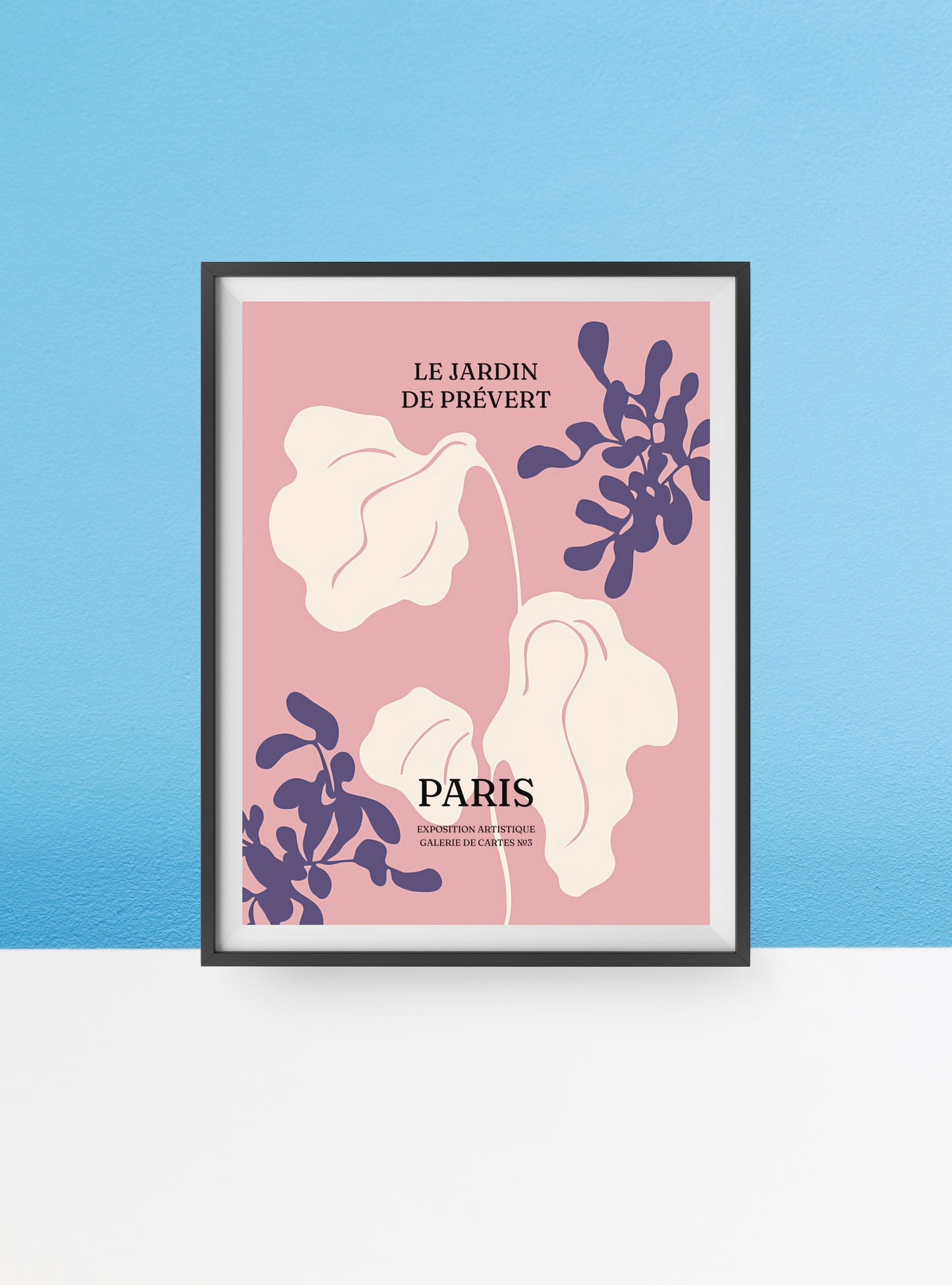 Jardin des fleur print