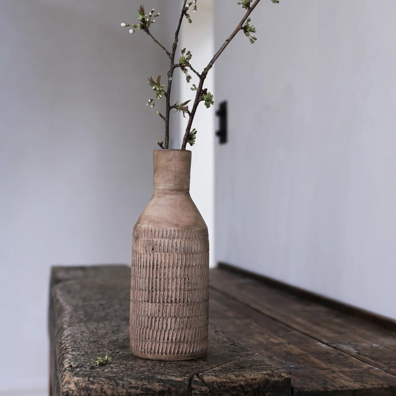 Flen Terracotta Vase - Antique