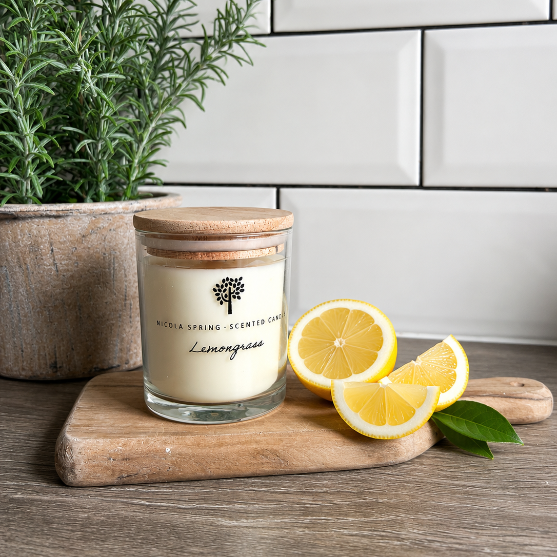 Lemongrass 130g Soy Wax Scented Candle