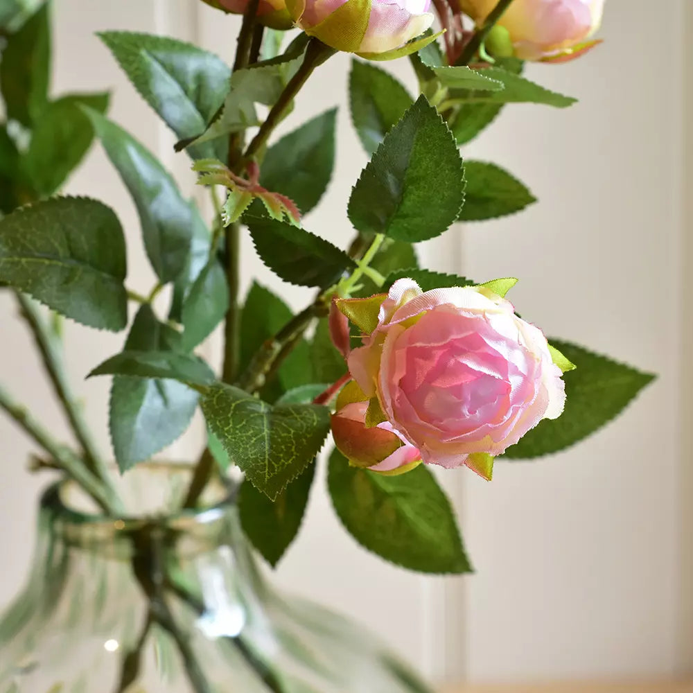 Pale pink Rosebud spray