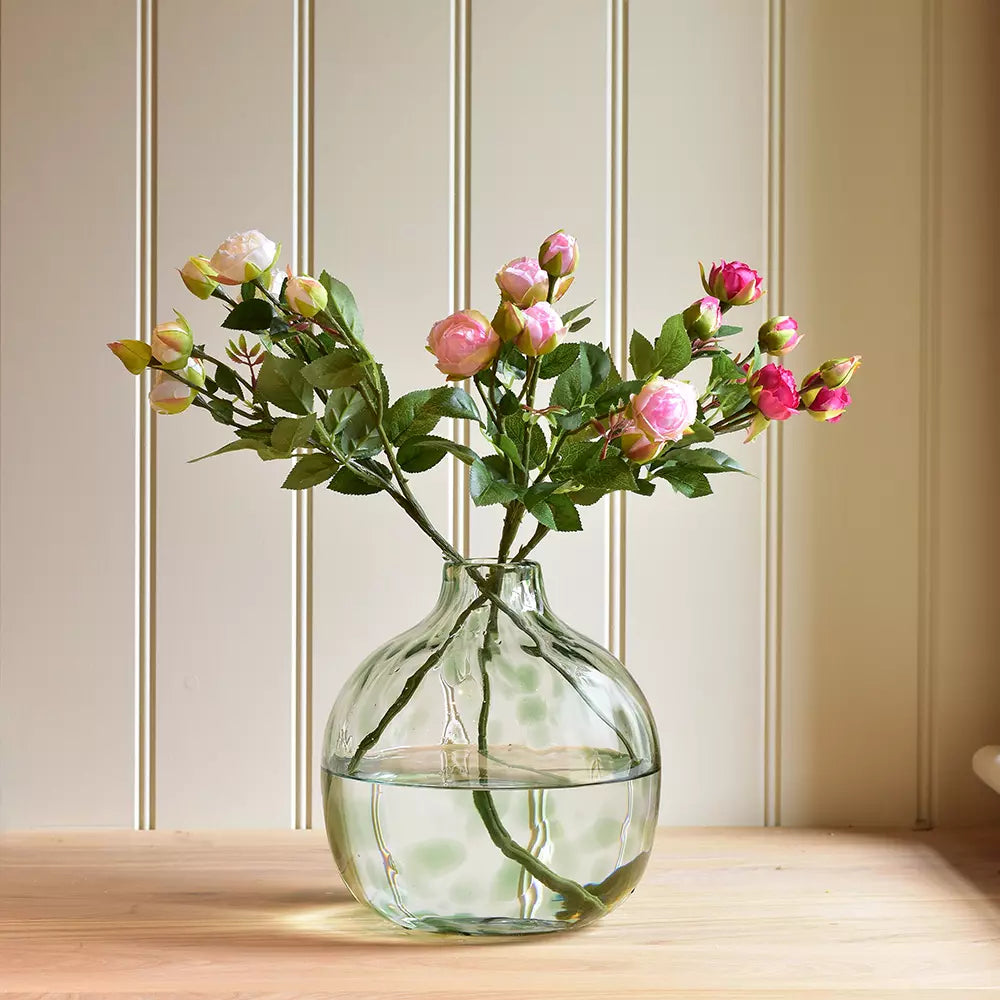 Pale pink Rosebud spray
