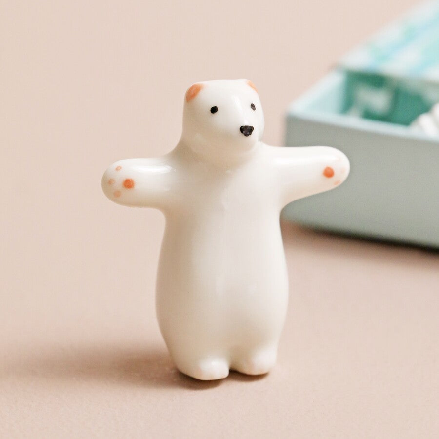Matchbox ceramic bear